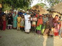 Abu Hussein Sardar and his family
